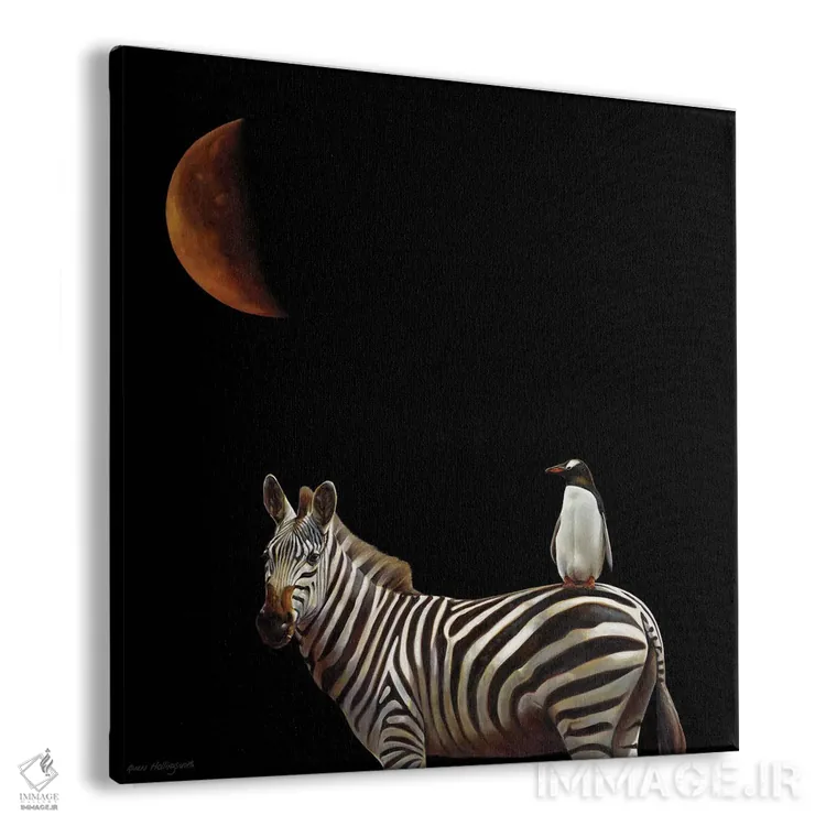 تابلو دکوراتیو زیارت اثر کارن هالینگزورث - نمای پرسپکتیو محصول