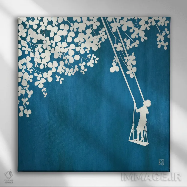 تابلو دکوراتیو تابستان در کلبه II اثر کلسی هوchstatter - نمای روبهرو روی دیوار