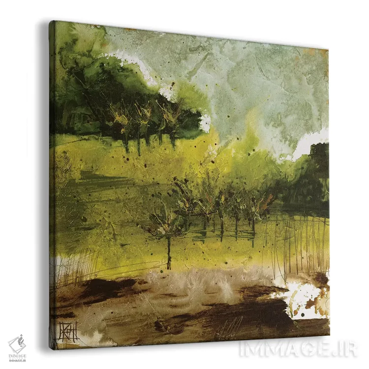 تابلو انتزاعی پارک گریفیث I اثر کلسی هوchstatter - نمای پرسپکتیو محصول