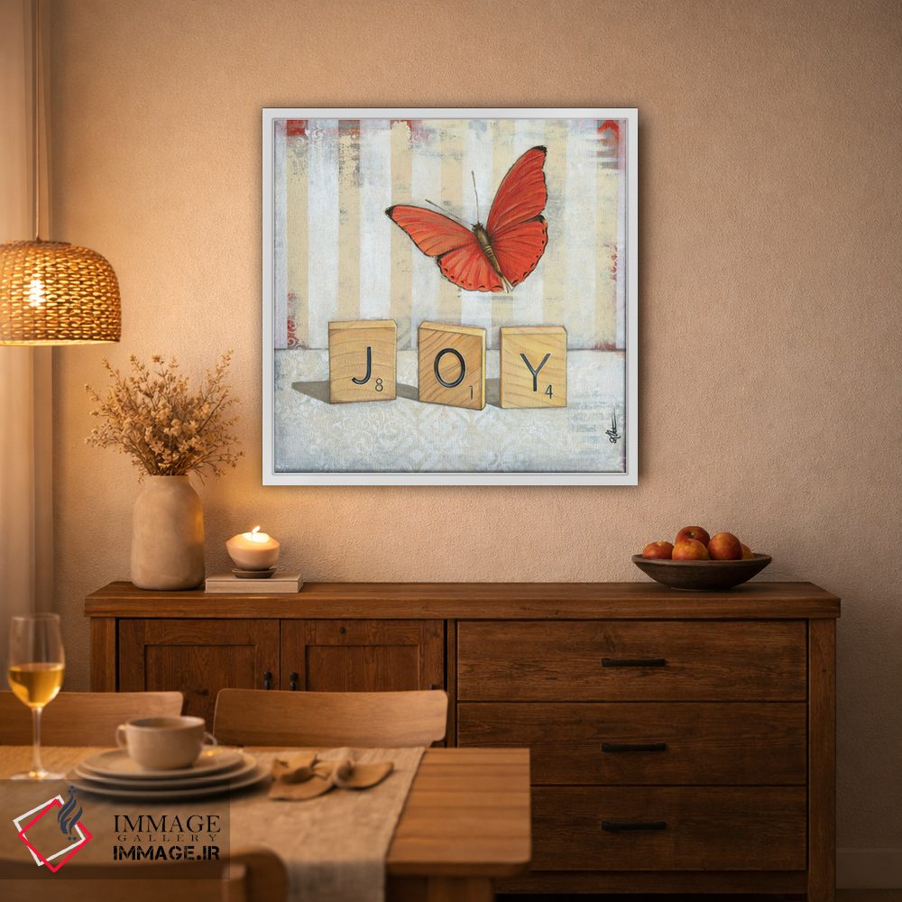 تابلو دکوراتیو حرف سه تایی اثر کی. آرتور - D2W