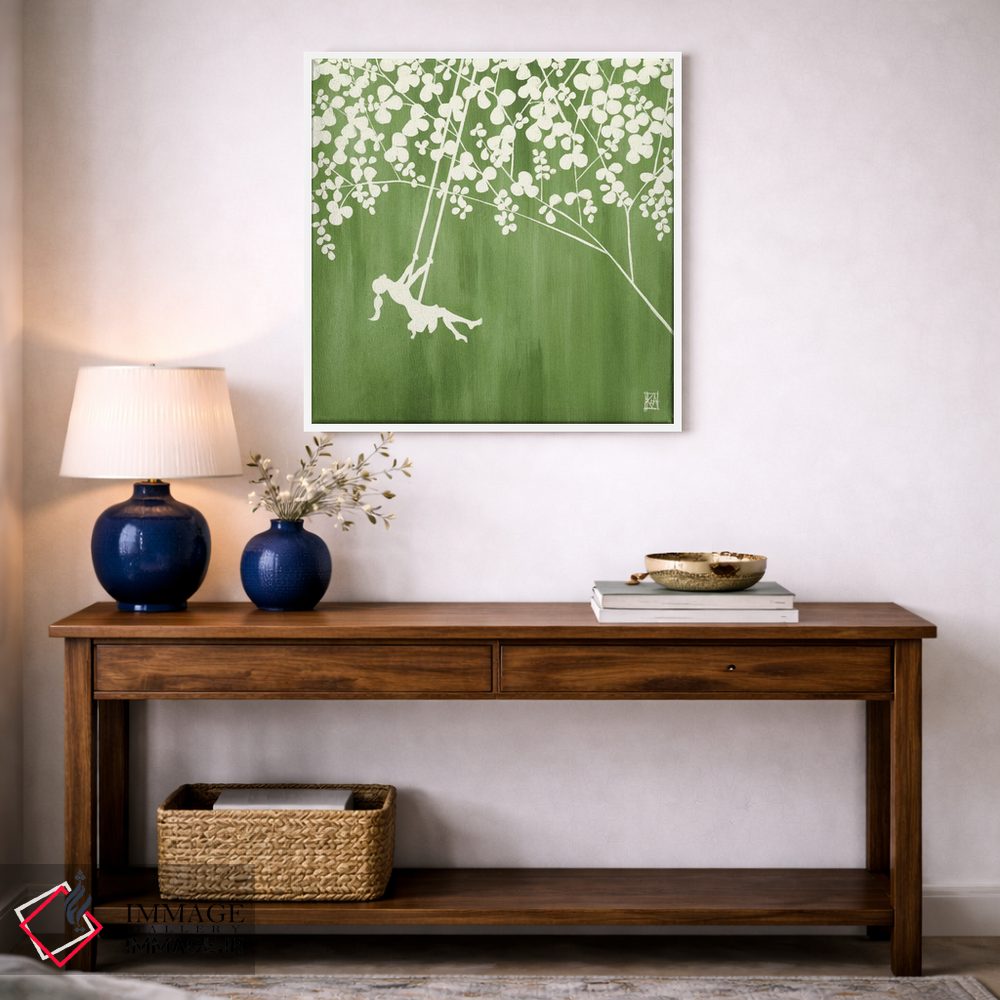 تابلو دکوراتیو تابستان در کلبه I اثر کلسی هوchstatter - D3W