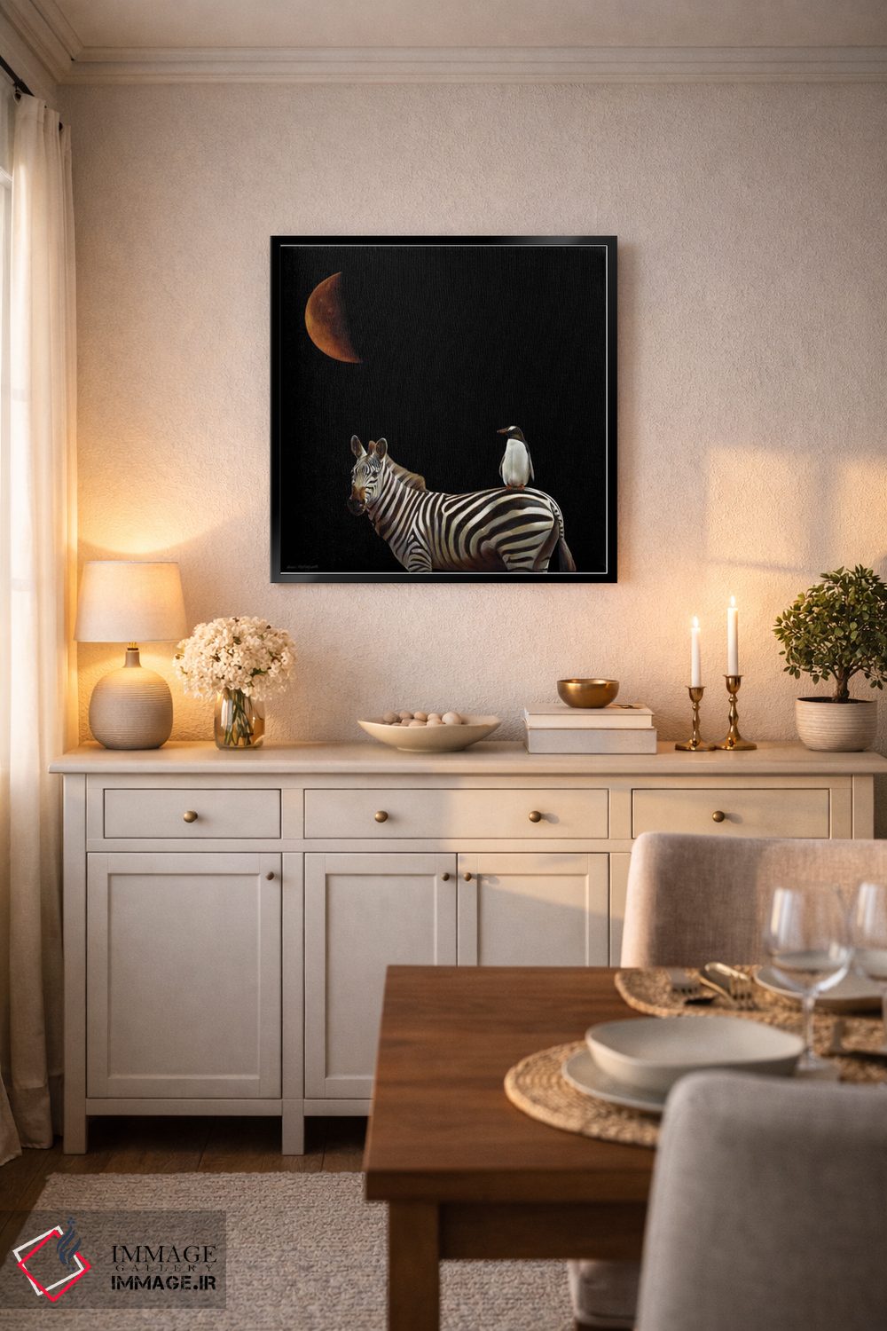 تابلو دکوراتیو زیارت اثر کارن هالینگزورث - D6B