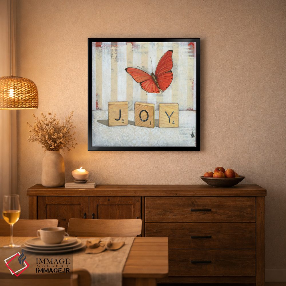 تابلو دکوراتیو حرف سه تایی اثر کی. آرتور - D3B