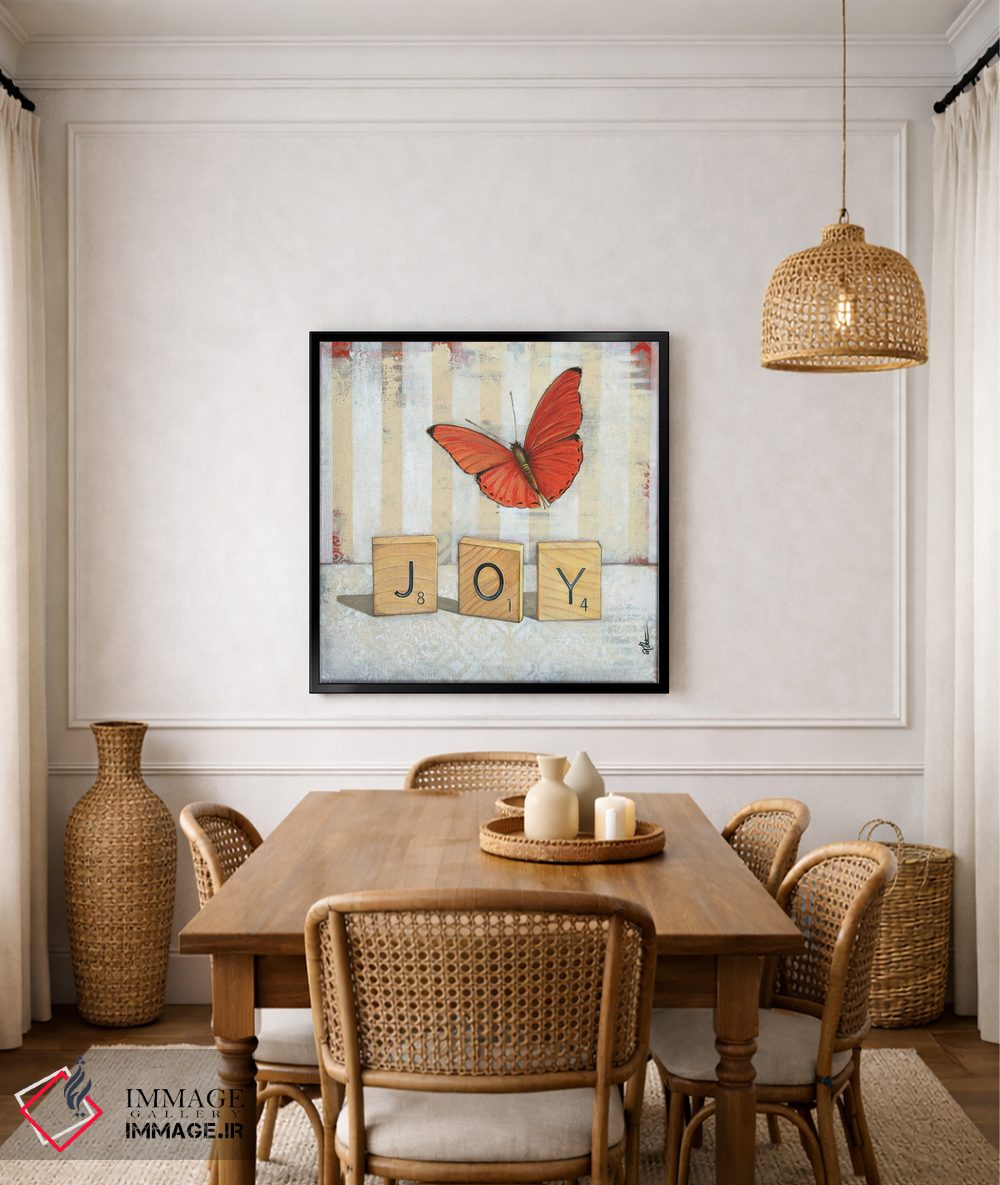 تابلو دکوراتیو حرف سه تایی اثر کی. آرتور - D6B