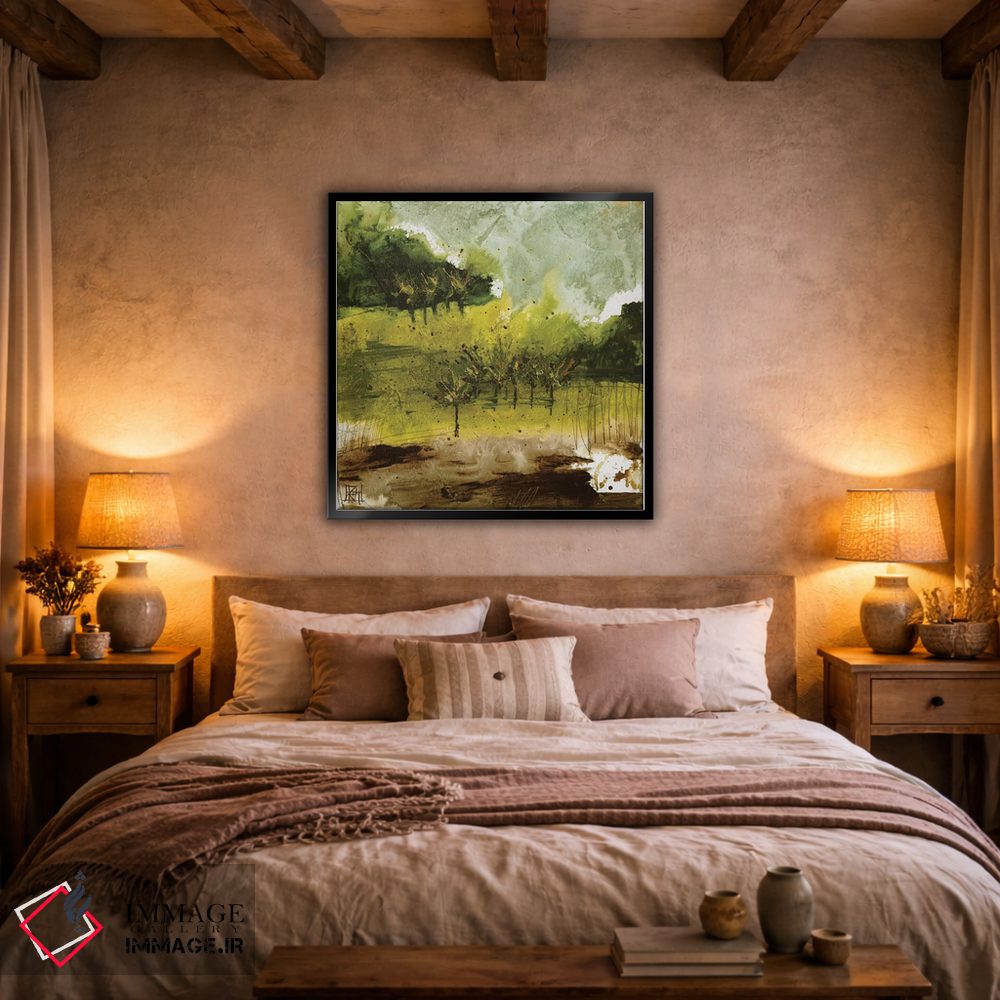 تابلو انتزاعی پارک گریفیث I اثر کلسی هوchstatter - D3B