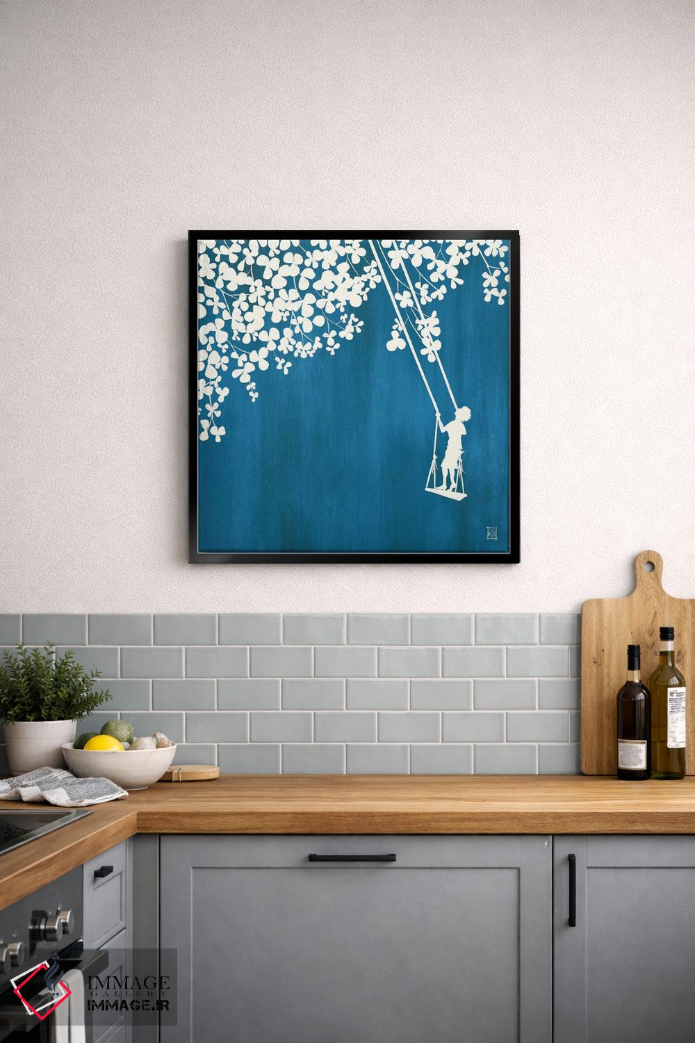 تابلو دکوراتیو تابستان در کلبه II اثر کلسی هوchstatter - D6B