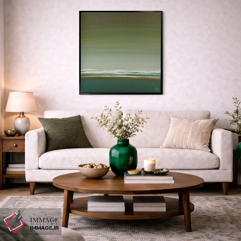 تابلو انتزاعی اواسط صبح II اثر کلسی هوchstatter - D4B