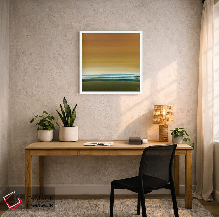 تابلو انتزاعی اواسط صبح I اثر کلسی هوchstatter - D3W
