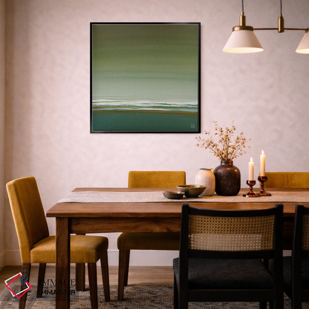 تابلو انتزاعی اواسط صبح II اثر کلسی هوchstatter - D6B