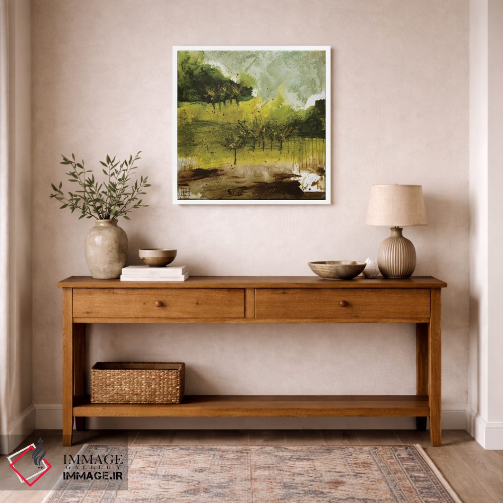 تابلو انتزاعی پارک گریفیث I اثر کلسی هوchstatter - D4W