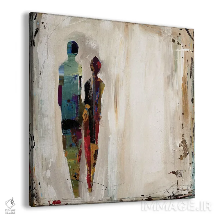 تابلو دکوراتیو نقش اثر کلسی هوchstatter - نمای پرسپکتیو محصول