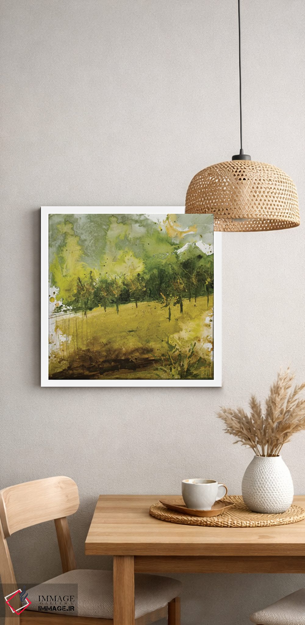 تابلو انتزاعی پارک گریفیث II اثر کلسی هوchstatter - D2W