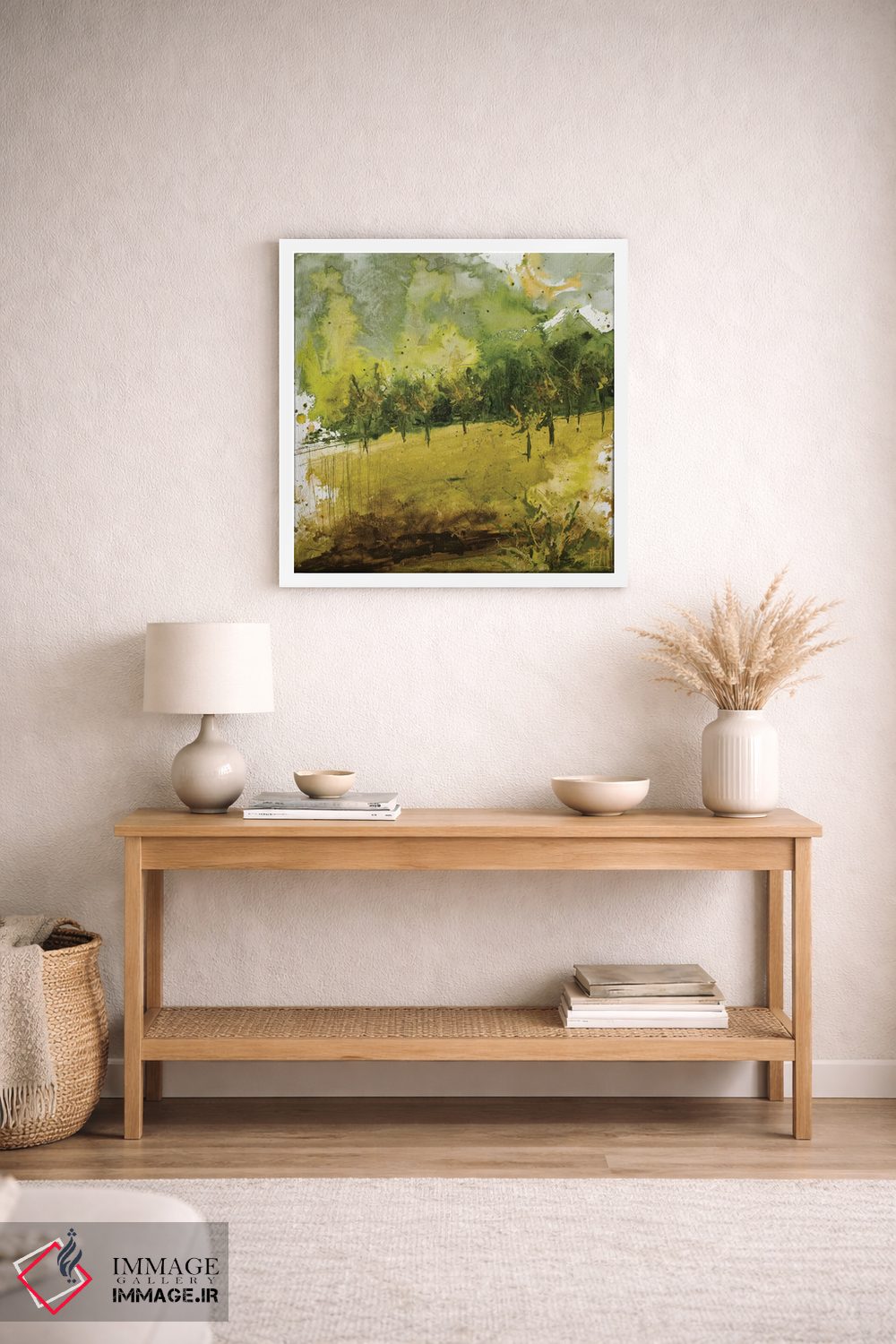 تابلو انتزاعی پارک گریفیث II اثر کلسی هوchstatter - D3W