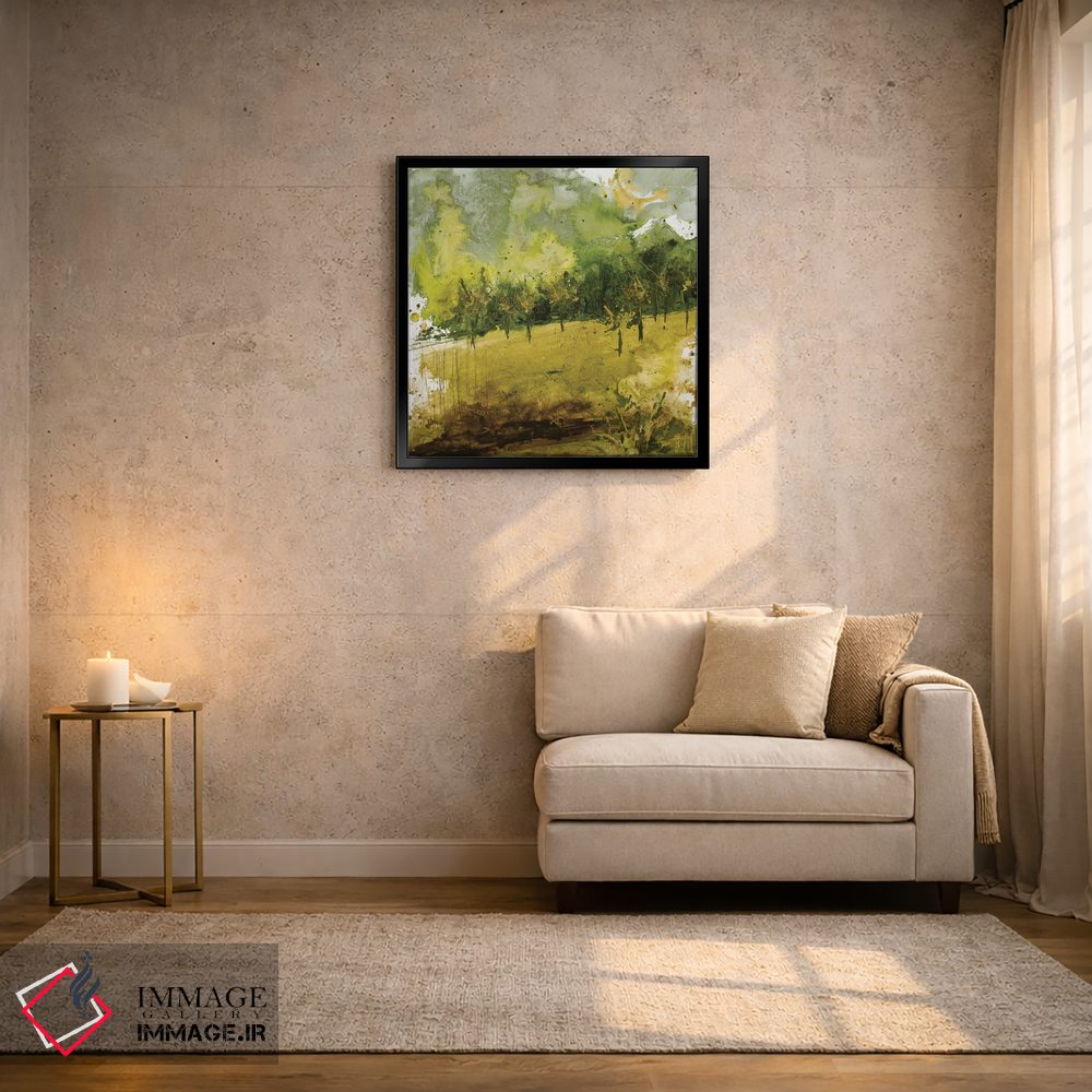 تابلو انتزاعی پارک گریفیث II اثر کلسی هوchstatter - D4B