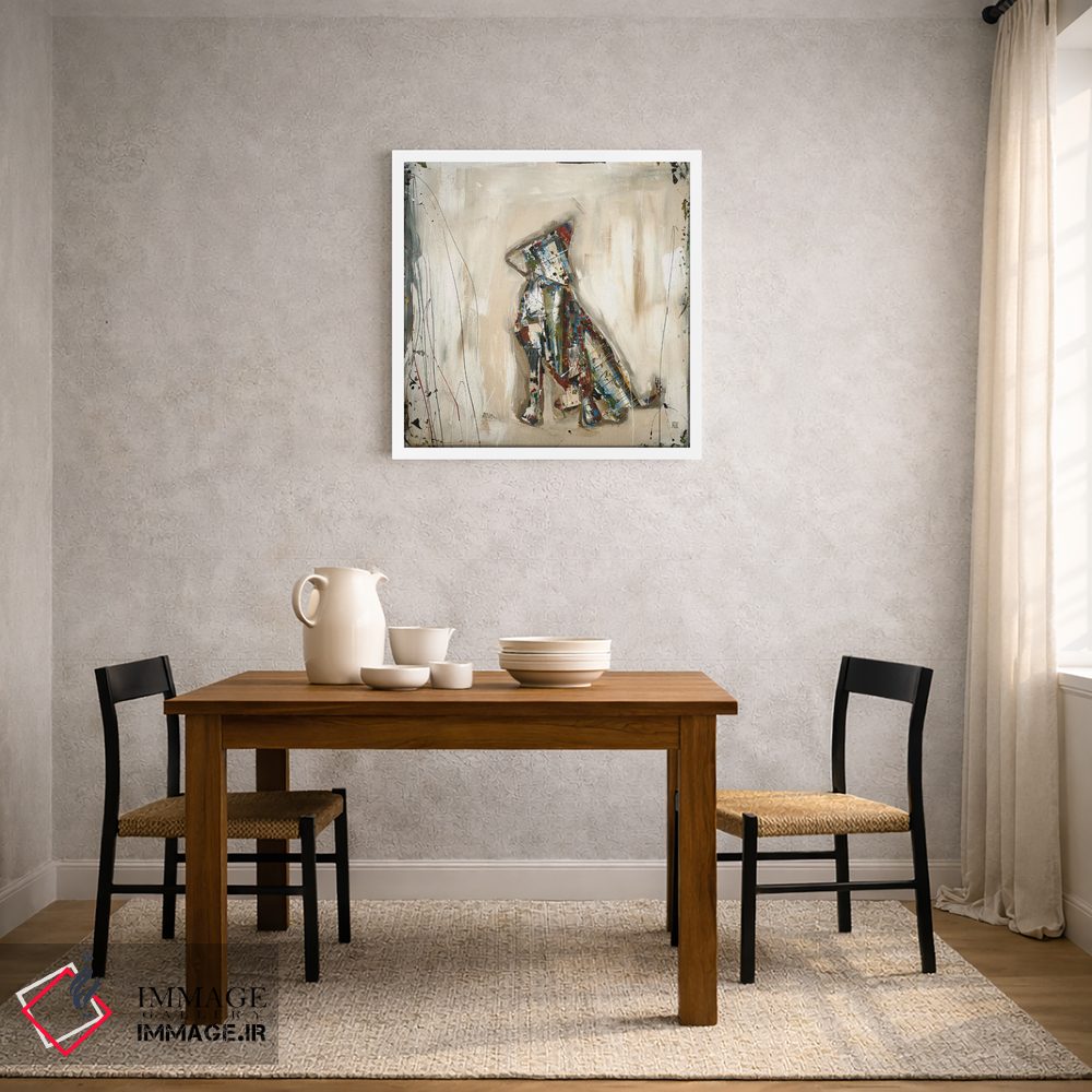 تابلو انتزاعی توله اثر کلسی هوchstatter - D2W