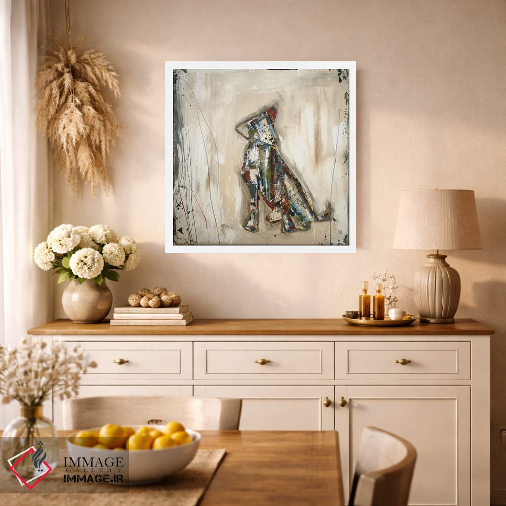 تابلو انتزاعی توله اثر کلسی هوchstatter - D1W