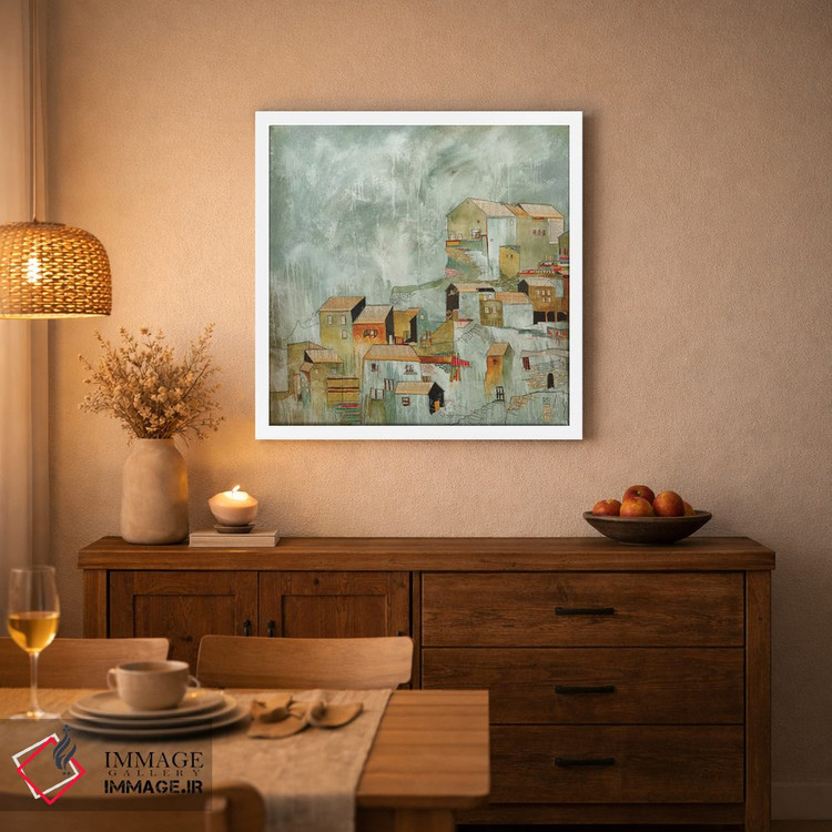 تابلو دکوراتیو جای پنهان اثر کلسی هوchstatter - D3W