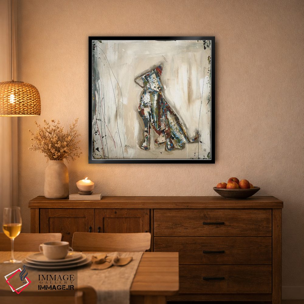 تابلو انتزاعی توله اثر کلسی هوchstatter - D5B