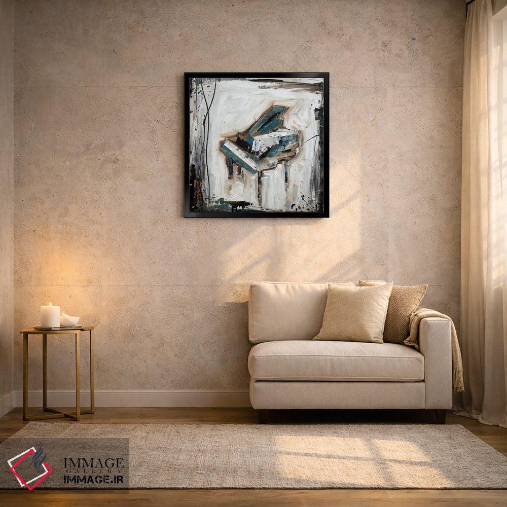تابلو مدرن نقش پیانو اثر کلسی هوchstatter - D4B