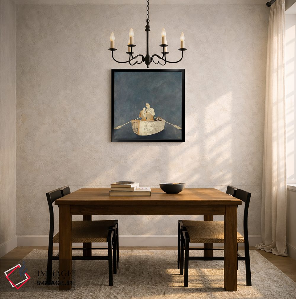 تابلو دکوراتیو در دل آبی اثر کلسی هوchstatter - D5B