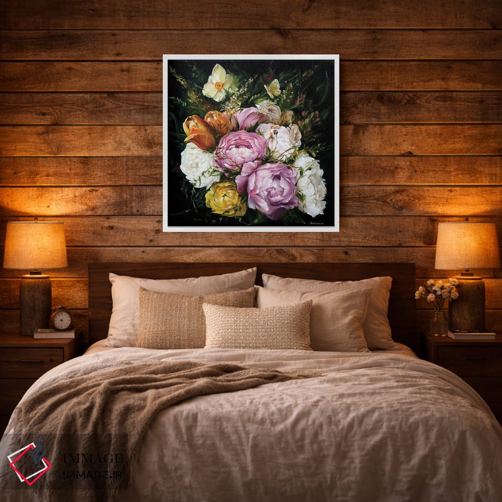 تابلو دکوراتیو گل ها اثر کایرا بالان - D2W