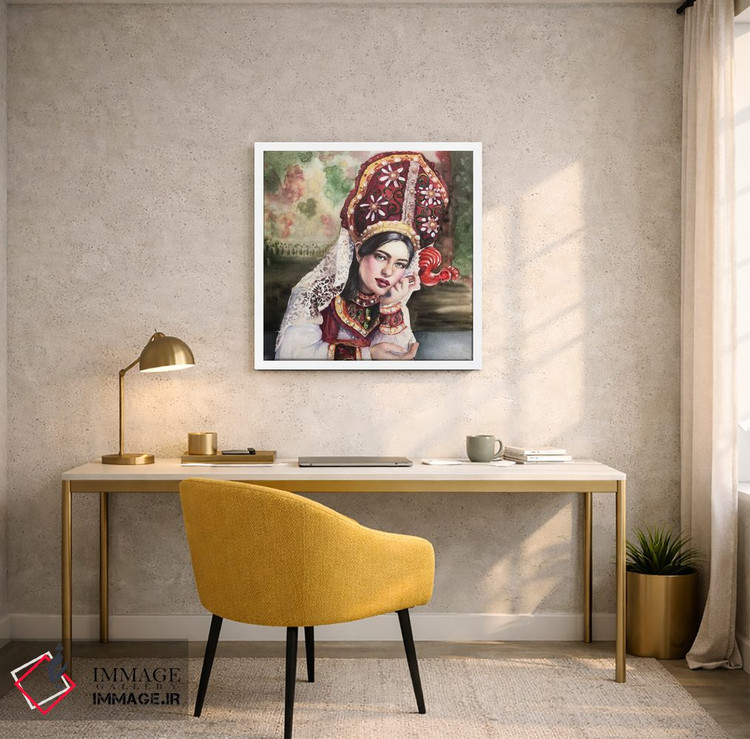 تابلو دکوراتیو کوکوشنیک اثر کایرا بالان - D5W