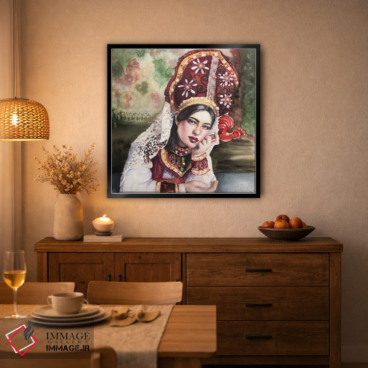 تابلو دکوراتیو کوکوشنیک اثر کایرا بالان - D4B