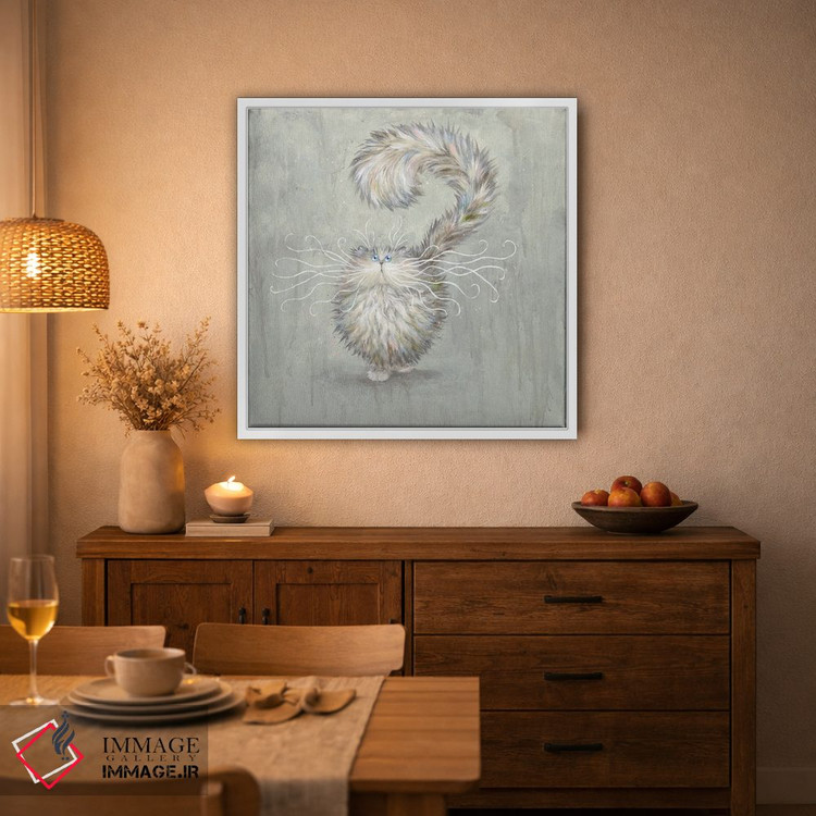 تابلو دکوراتیو پف بارانی اثر کیم هاسکینز - D3W