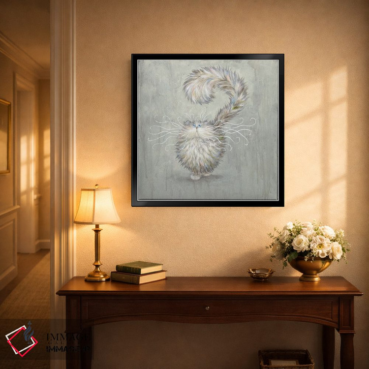 تابلو دکوراتیو پف بارانی اثر کیم هاسکینز - D5B