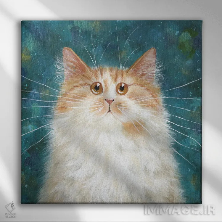 تابلو دکوراتیو جنگل اثر کیم هاسکینز - نمای روبهرو روی دیوار