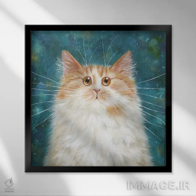 تابلو دکوراتیو جنگل اثر کیم هاسکینز - نمای قابدار مشکی