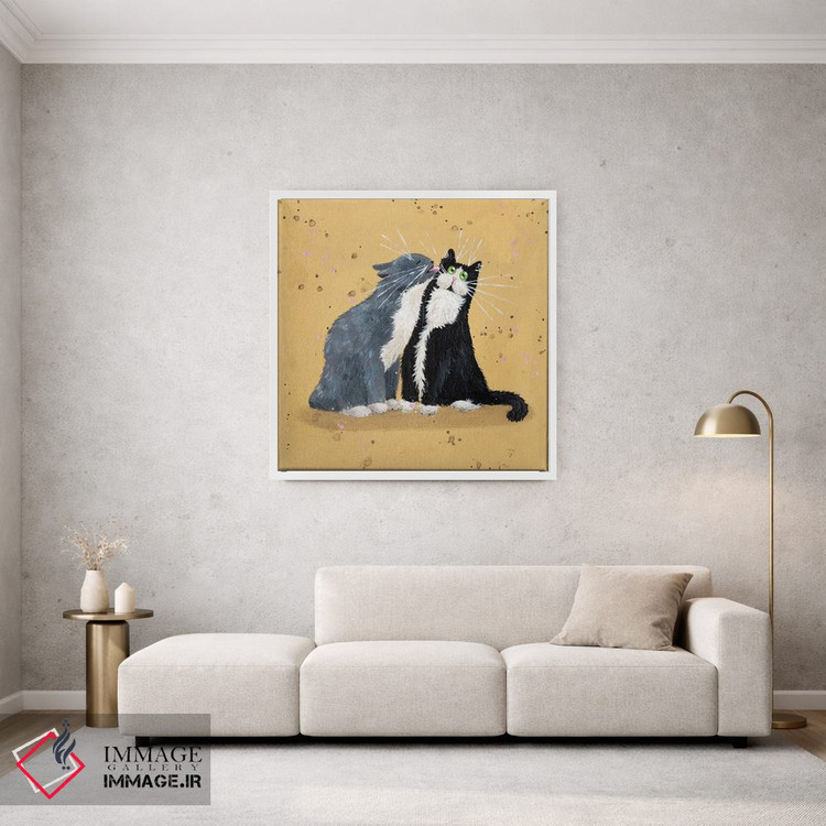 تابلو دکوراتیو بوسه اثر کیم هاسکینز - D1W