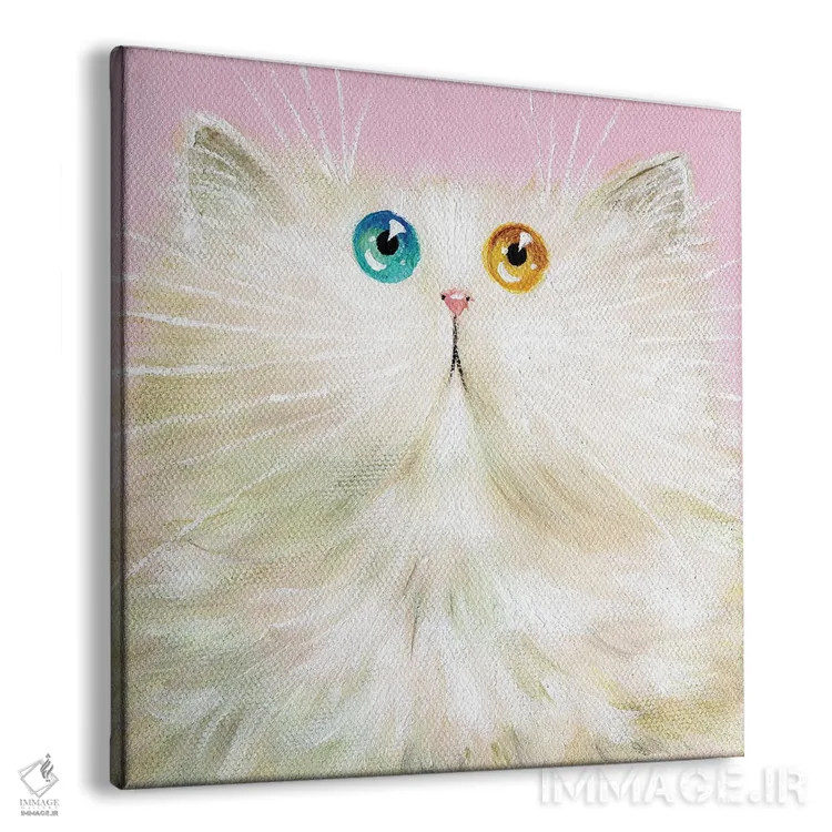 تابلو دکوراتیو موچی اثر کیم هاسکینز - نمای پرسپکتیو محصول