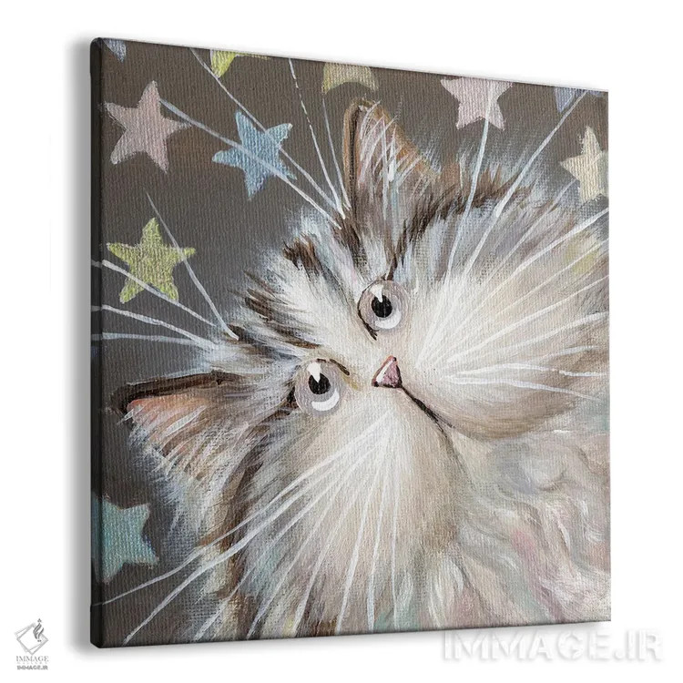 تابلو دکوراتیو ستاره کوچک اثر کیم هاسکینز - نمای پرسپکتیو محصول