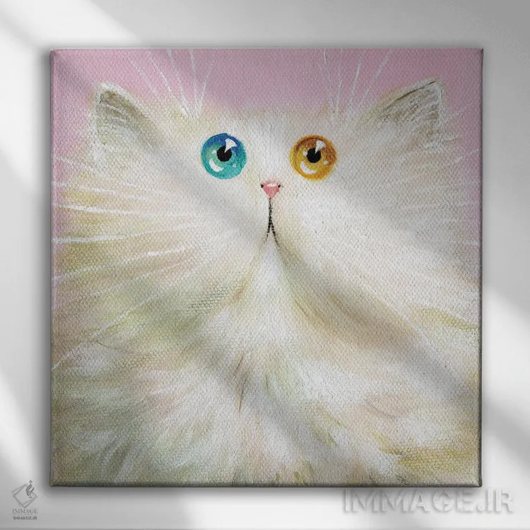 تابلو دکوراتیو موچی اثر کیم هاسکینز - نمای روبهرو روی دیوار