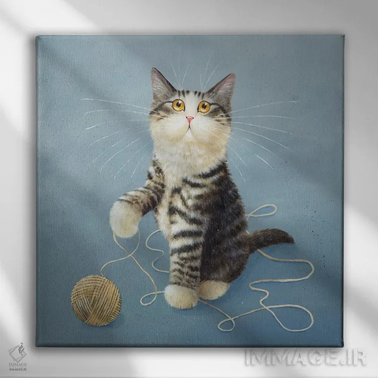 تابلو دکوراتیو لدلی مرگبار اثر کیم هاسکینز - نمای روبهرو روی دیوار