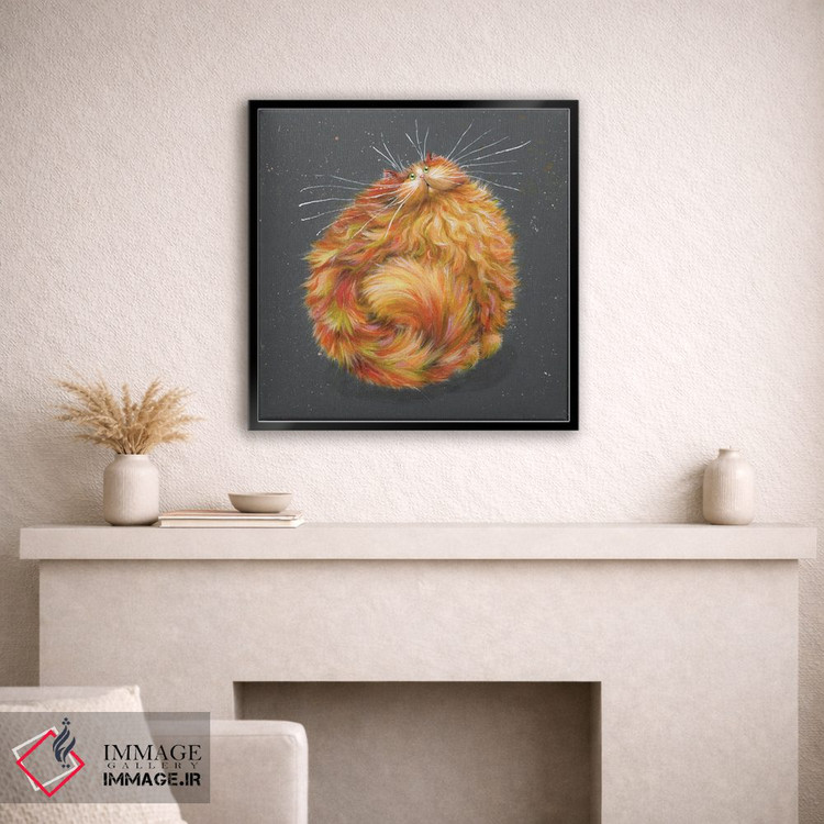 تابلو دکوراتیو کدو حلوایی اثر کیم هاسکینز - D2B