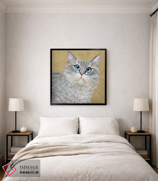 تابلو دکوراتیو اولیویا اثر کیم هاسکینز - D4B