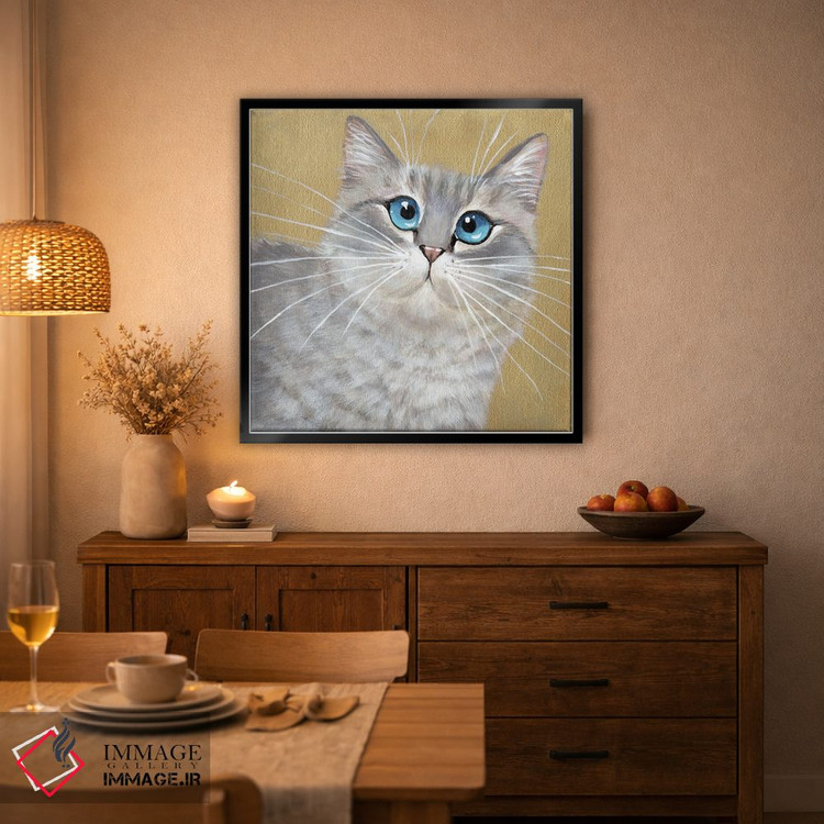 تابلو دکوراتیو اولیویا اثر کیم هاسکینز - D3B