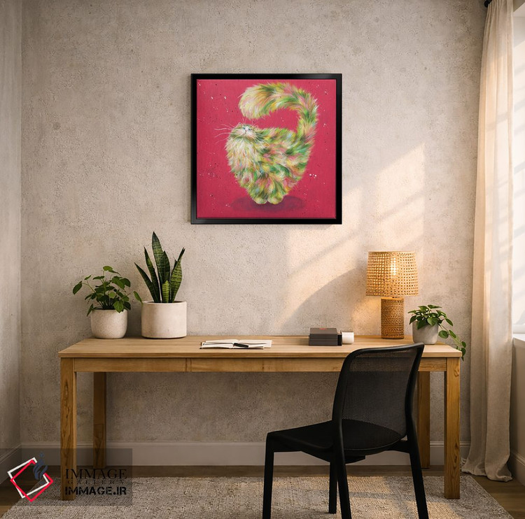 تابلو دکوراتیو طالبی اثر کیم هاسکینز - D6B