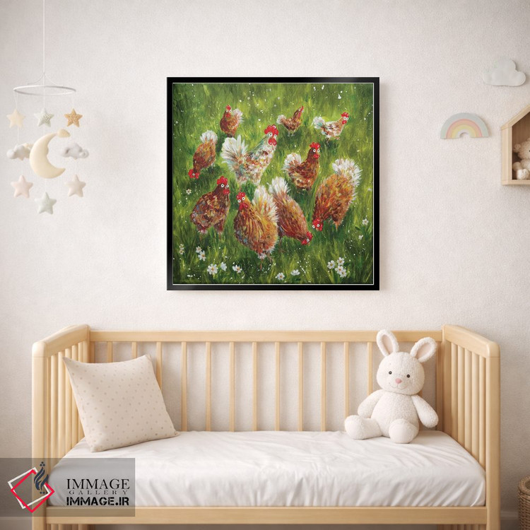 تابلو دکوراتیو مهمانی پیک نیک اثر کیم هاسکینز - D1B