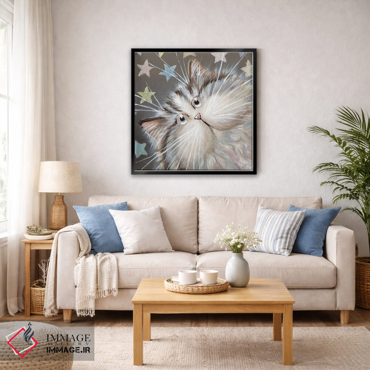 تابلو دکوراتیو ستاره کوچک اثر کیم هاسکینز - D6B