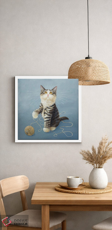 تابلو دکوراتیو لدلی مرگبار اثر کیم هاسکینز - D2W