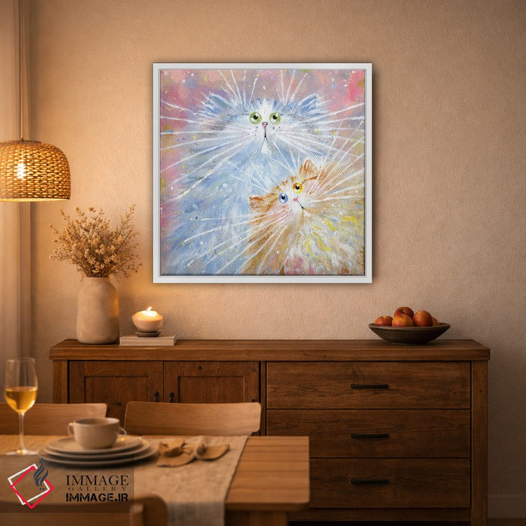 تابلو دکوراتیو دوستان شیک اثر کیم هاسکینز - D2W