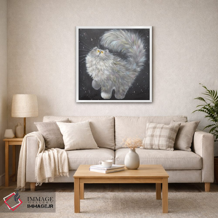 تابلو دکوراتیو اسموکی اثر کیم هاسکینز - D3W