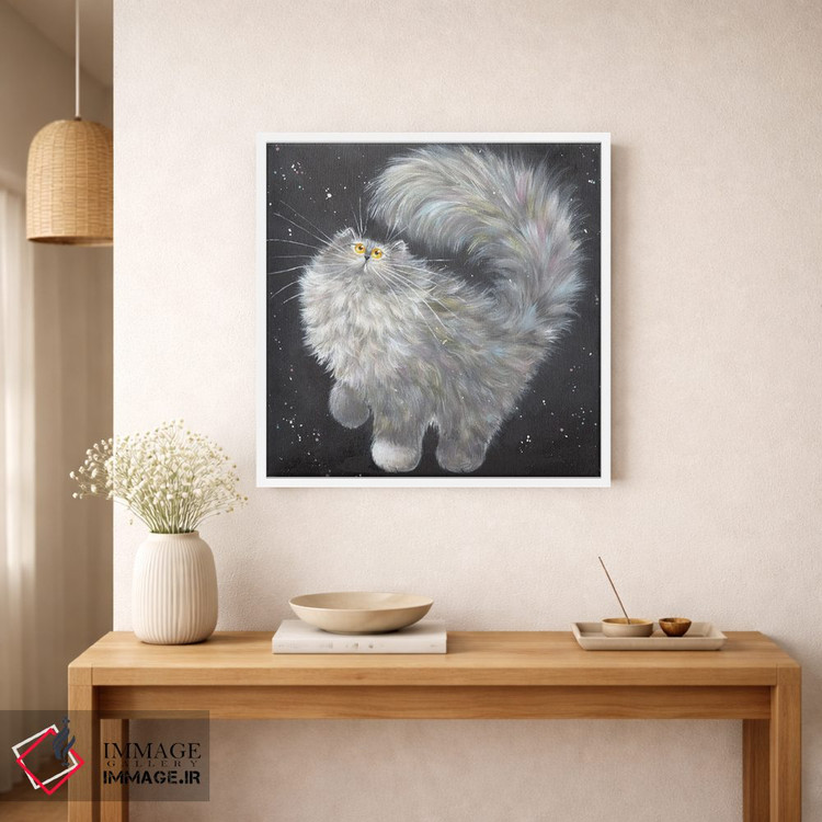 تابلو دکوراتیو اسموکی اثر کیم هاسکینز - D1W