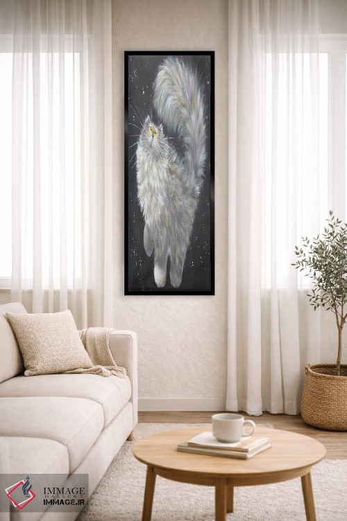 تابلو دکوراتیو اسموکی اثر کیم هاسکینز - D5B