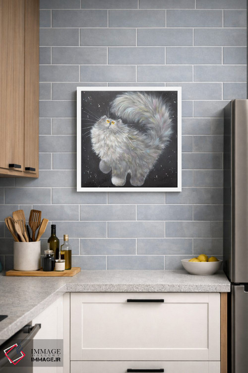 تابلو دکوراتیو اسموکی اثر کیم هاسکینز - D4W