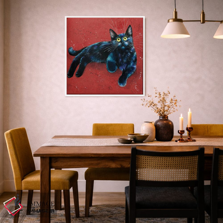 تابلو دکوراتیو آلفی اثر کیم هاسکینز - D5W