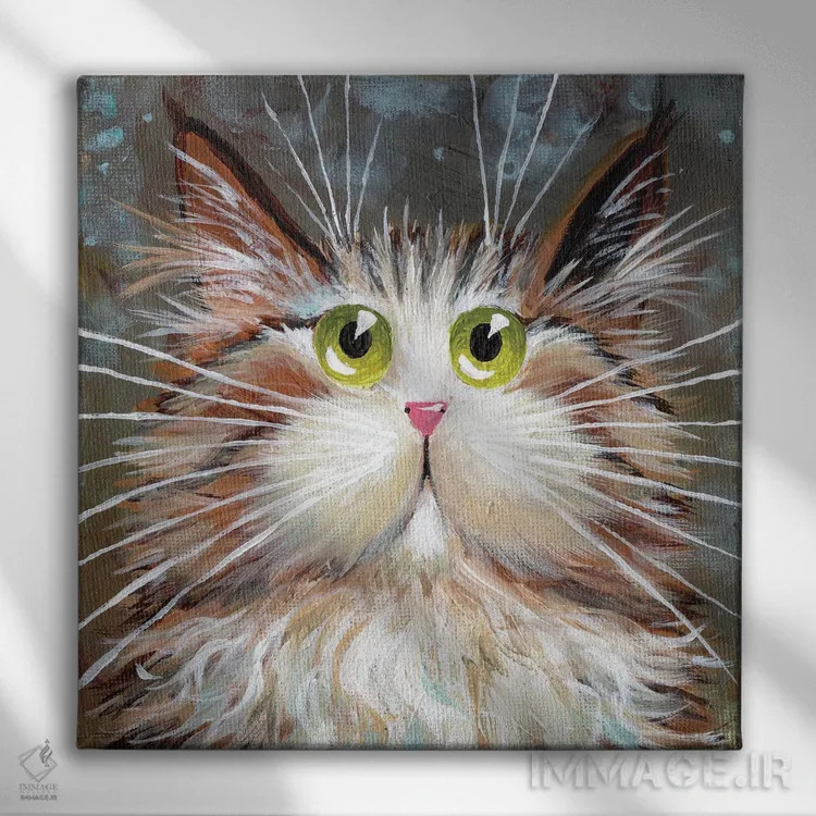 تابلو دکوراتیو امید اثر کیم هاسکینز - نمای روبهرو روی دیوار